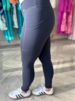 Nessa Navy Legging