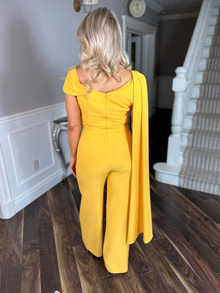 Gia Sunflower Jumpsuit