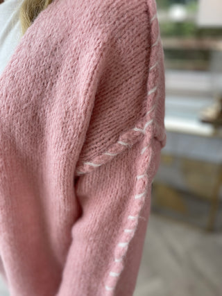 Sacha Pink Cardi