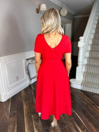 Francesca Red Dress