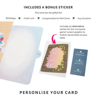 Gaming Pop-up Card