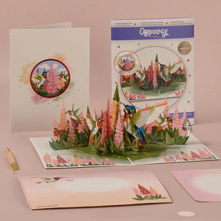 Hummingbirds Pop-up Cards