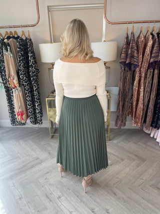 Khaki Kai Skirt