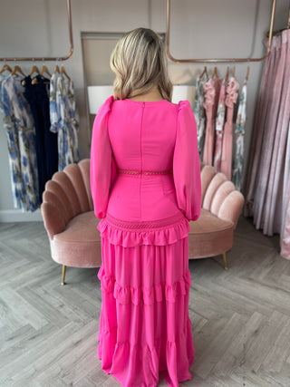 Anastasia Fuchsia Dress