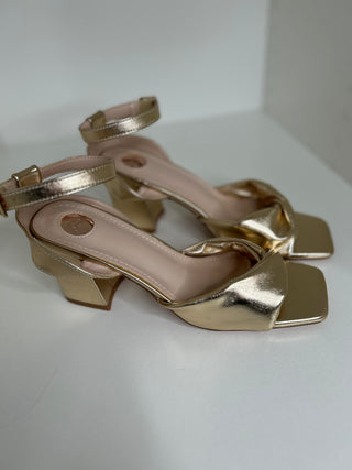 Cayla Gold Sandal