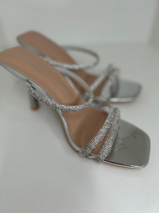 Diamante Strap Heels