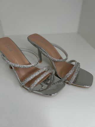 Diamante Strap Heels