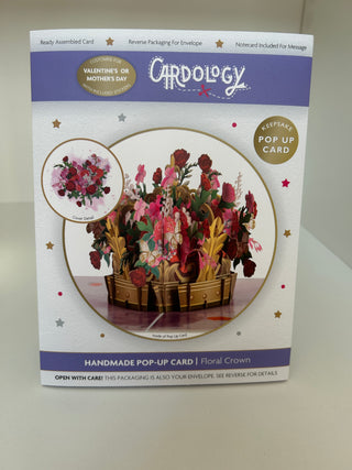 Floral Crown Pop-up Card