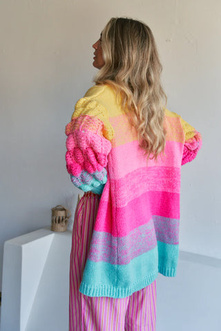 Strickjacke „Sunset Cloud“