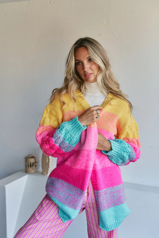 Sunset Cloud Cardi