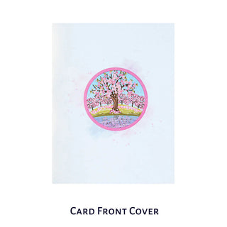 Cherry Blossom Pop-up Card