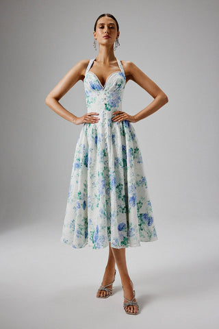 Hayley Floral Broderie Dress