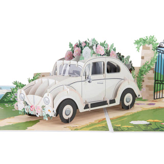 Wedding Car Pop-up Card