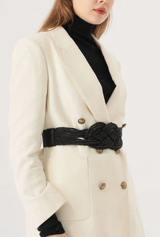 Noir Twist Knot Belt