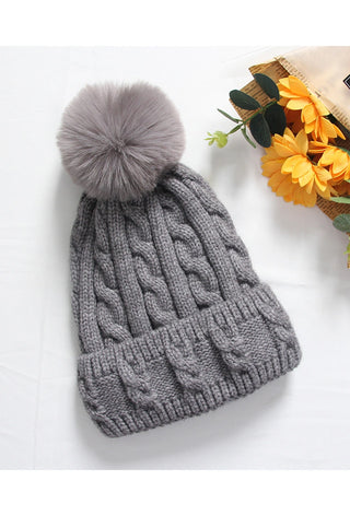 Cozy Cable Beanie Grey