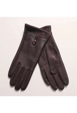 Adeline Chocolate Gloves