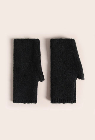 Black Fingerless Gloves