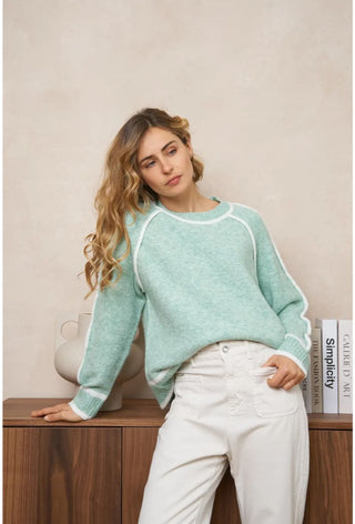 Poppy Knit Green