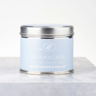 Pacific Orchid & Sea Salt Tin Candle